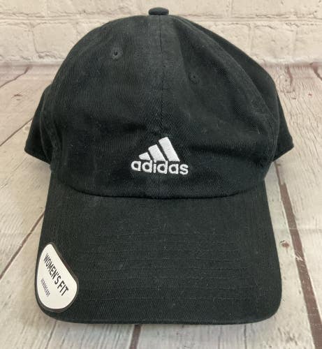 Adidas 145973C Women's AEROREADY Saturday 2.0 100% Cotton Cap Black OSFA