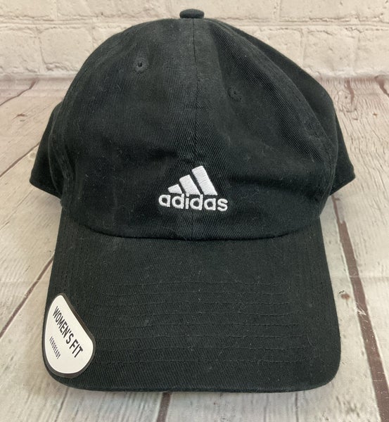 Adidas 145973C Women's AEROREADY Saturday 2.0 100% Cotton Cap Black OSFA