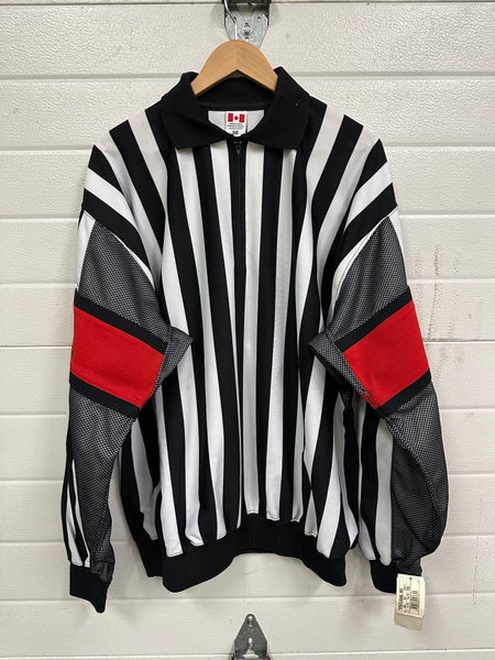 Brand New CCM Pro 160 Pro Stock Referee Jersey with Built in Stripes (PRO160-AD)