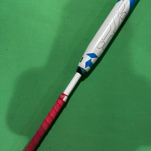 White 2023 DeMarini CF Composite Bat (-10) Composite 23 oz 33" (Used)