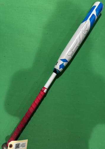 White 2023 DeMarini CF Composite Bat (-10) Composite 23 oz 33" (Used)