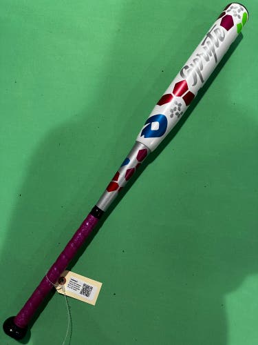 White 2020 DeMarini Spryte Composite Bat (-12) Composite 18 oz 30" (Used)