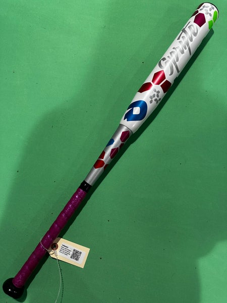 White 2020 DeMarini Spryte Composite Bat (-12) Composite 18 oz 30" (Used)