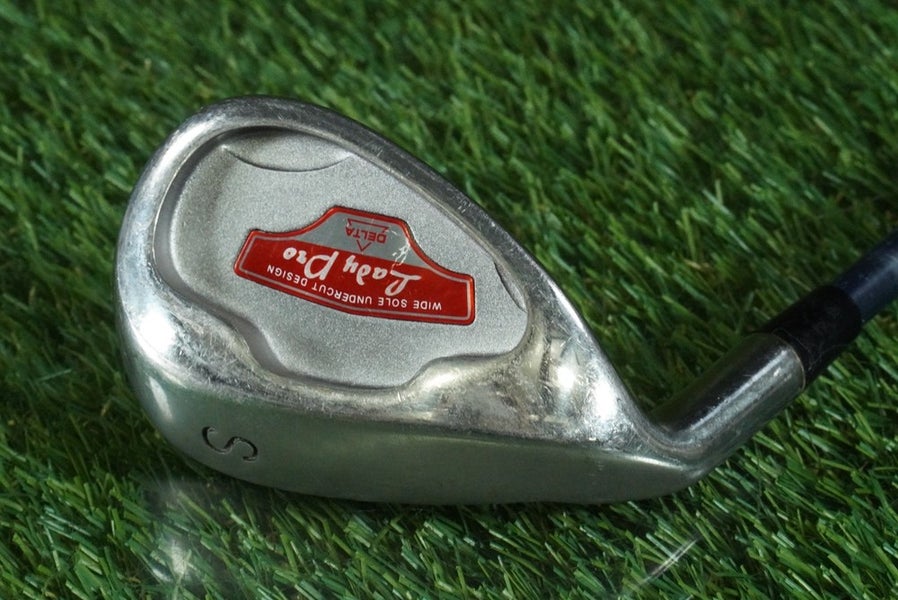 DELTA LADY PRO SAND WEDGE "S" PRO CONTROL GRAPHITE WOMEN'S EASY FLEX LEFT LH
