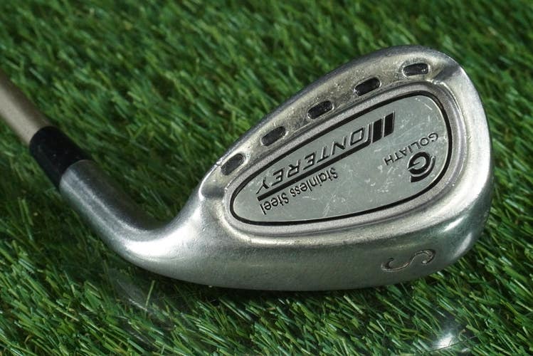 GOLIATH GOLF MONTEREY SAND WEDGE "S" STAINLESS LADIES WOMENS GRAPHITE SHAFT RH