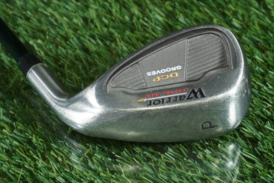 WARRIOR CUSTOM GOLF DCP GROOVES PITCHING WEDGE "P" TRUE LAUNCH GRAPHITE STIFF RH