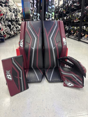 Demo 34+1" Brian's Iconik Regular Goalie Full Set