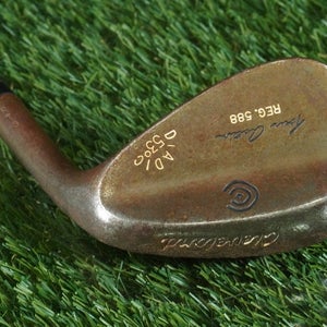 CLEVELAND TOUR ACTION REG 588 DIADIC GAP WEDGE VERY RUSTY RAW, EXTRA SPIN RH 53
