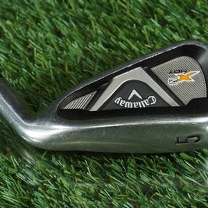 CALLAWAY GOLF X2 HOT 5 IRON TRUE TEMPER SPEED STEP 85 STEEL STIFF FLEX RH