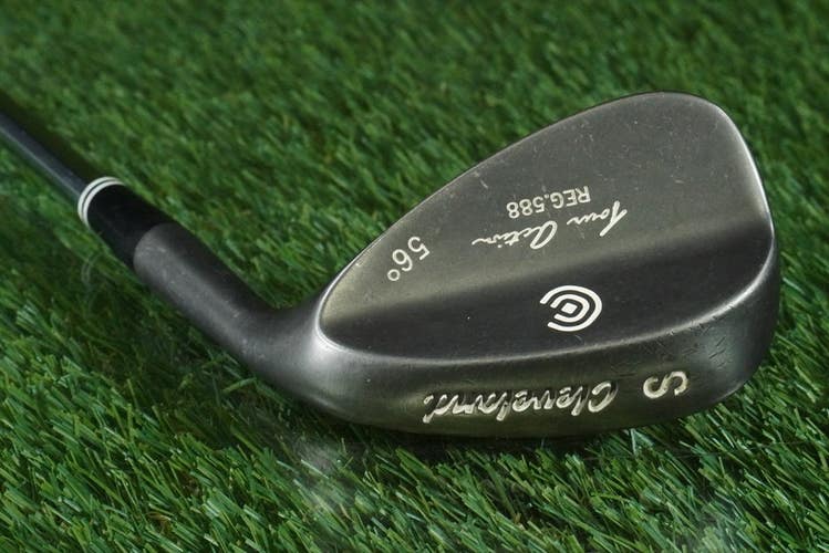 CLEVELAND TOUR ACTION REG 588 SAND WEDGE "S GUNMETAL WEDGE FLEX RH 56 ~ NICE!!
