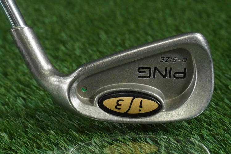 PING I3 O-SIZE 4 IRON CUSHIN STEEL JZ REGULAR FLEX GREEN DOT RH ~ L@@K!!