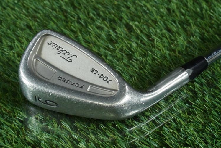 TITLEIST 704 CB FORGED 9 IRON TRUE TEMPER DYNAMIC GOLD S300 STIFF FLEX LEFT LH