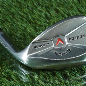 CALLAWAY GOLF X SERIES JAWS SAND WEDGE FORGED STEEL SHAFT RH 56 16 ~ NICE!!