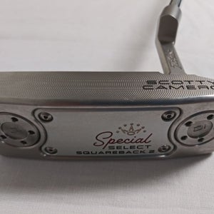 Scotty Cameron Special Select Squareback 2 Putter 35" (Plumbers Neck) Golf Club