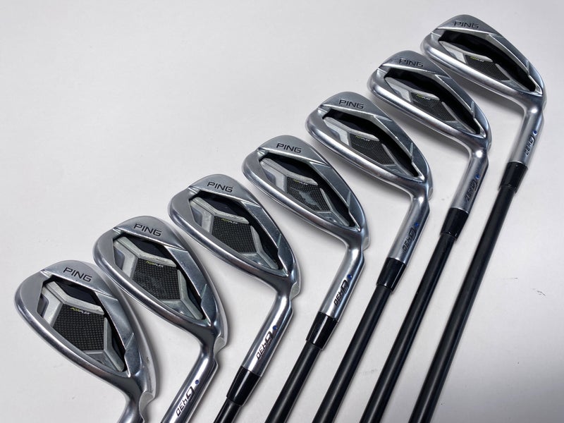 Ping G430 Iron Set 6-PW+AW+GW Blue Dot Alta CB AWT Senior Graphite Mens RH