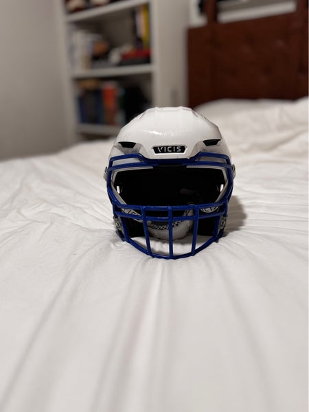 White VICIS ZERO2 Trench Football Helmet (Adult Large) – Lightly Used