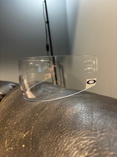 Edmonton Oilers Oakley Visor With Away Stickers