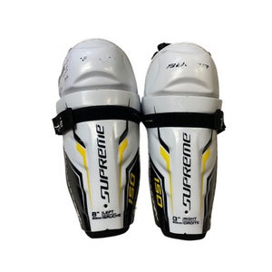 Used SUPREME Youth Shin Guards White 8" 11706-S000357804