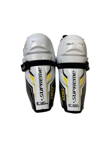 Used SUPREME Youth Shin Guards White 8" 11706-S000357804