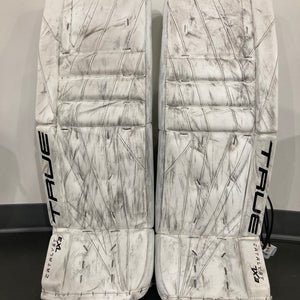 True Catalyst 7X3 Goalie Leg Pads | Senior Size: 33" +2