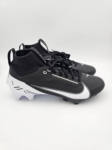 Nike Vapor Edge Pro 360 2 'Black White' Football Cleats Men's Size 8