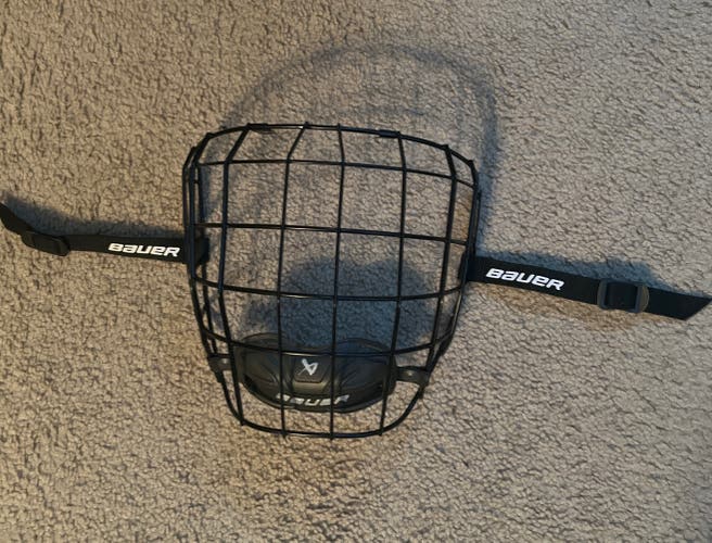 Large Bauer True Vision Black Cage