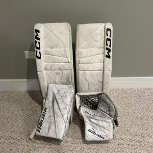 30"+1 CCM + Bauer Goalie Full Set (Used)