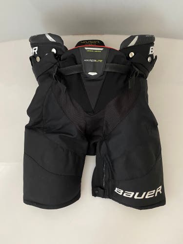 Senior Bauer Vapor Hyperlite Hockey Pants Black Medium