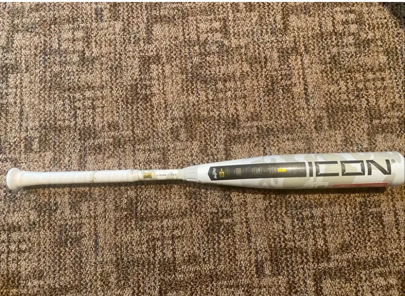 2024 Rawlings Icon Composite USSSA Certified Bat (-8) 22 oz 30"