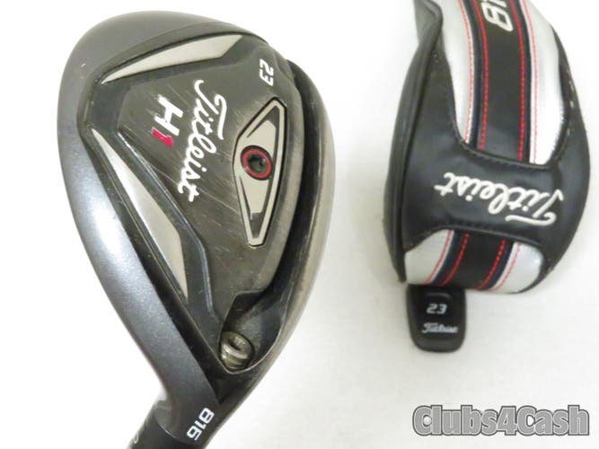 Titleist 816 H1 Hybrid 23 Diamana S+ Blue 70 Regular Flex +Cover