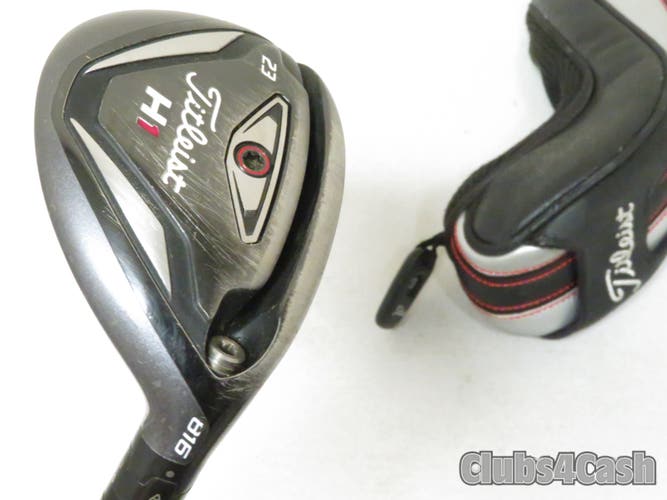 Titleist 816 H1 Hybrid 23 Diamana M+ Red 60 Regular Flex +Cover