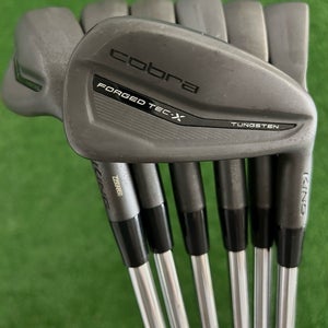 Cobra King Forged Tec X 23 Black Iron Set 5-G / KBS Tour Lite Stiff