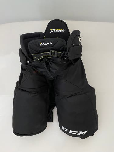 Senior CCM Super Tacks Hockey Pants Black Medium