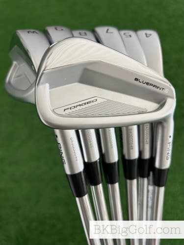 Ping Blueprint S Forged Iron Set 4-W / Dynamic Gold 120 Stiff