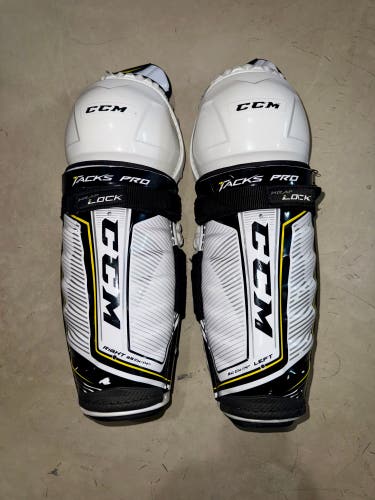 14” CCM Tacks Pro Stock Shin Guards
