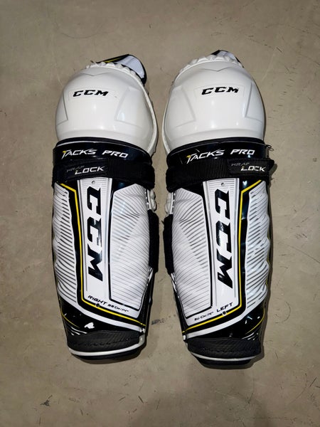14” CCM Tacks Pro Stock Shin Guards