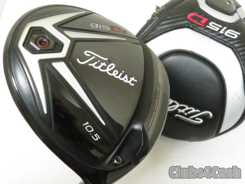 Titleist 915D2 Driver 10.5 Diamana M+ Red 50 Regular Flex +Cover  ... NICE