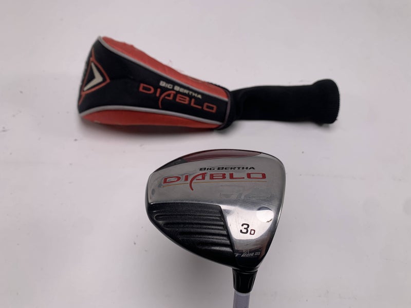 Callaway Big Bertha Diablo 3 Fairway Wood 15* 60g Stiff Graphite Mens RH HC