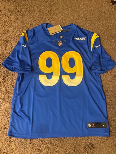 Nike NFL LA Rams Aaron Donald Vapor Limited Jersey Size 2XL