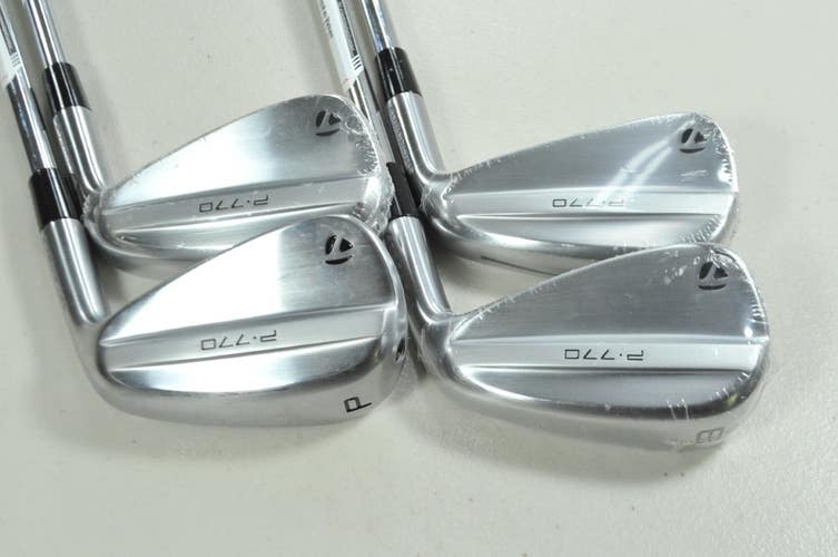 TaylorMade P770 2025 7-PW Iron Set Stiff Flex Right DG MID S300 Steel # 198296