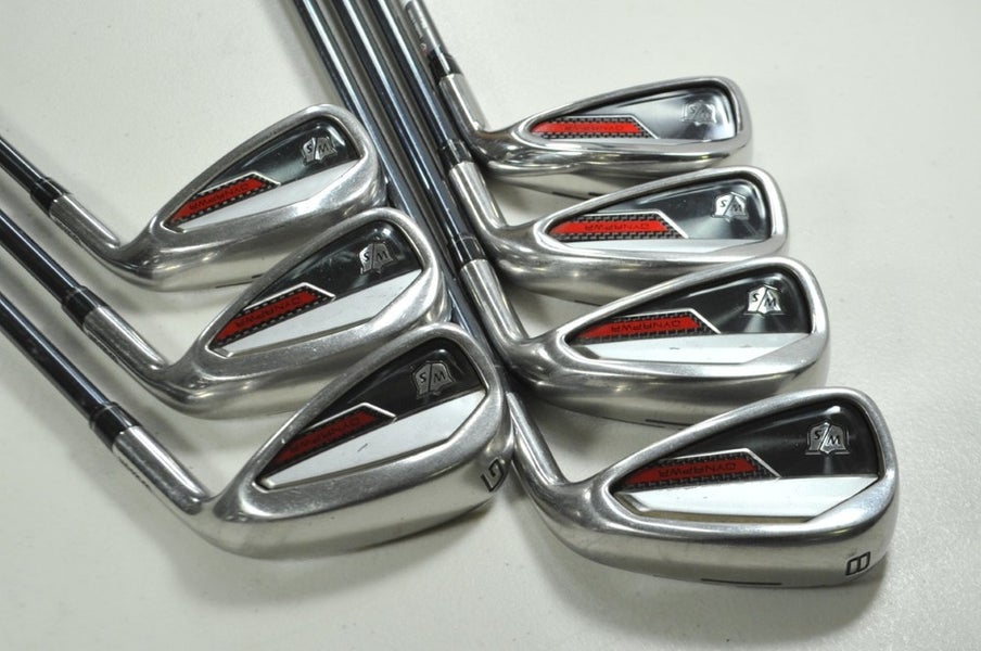 Wilson Dynapower 2023 5-PW,GW Iron Set Senior Flex RH Recoil Graphite  # 198330