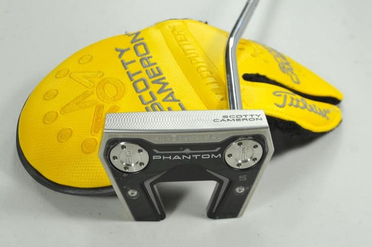 Titleist 2024 Scotty Cameron Phantom 5 33" Putter RH Steel with Cover # 198334