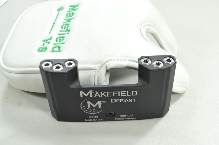 Makefield Defiant Center Shaft 34" 70* Putter RH KBS CT 120 Steel # 195626