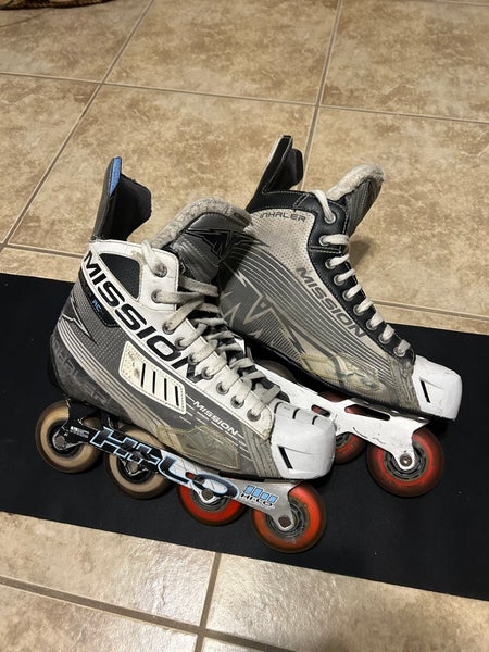 Mission Inhaler AC4 Inline Skates Regular Width Size 11 (Used)