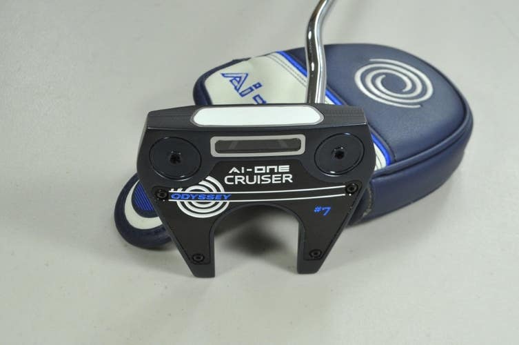Odyssey Ai-ONE Cruiser #7 38" Putter Right Steel with Head Cover # 198394