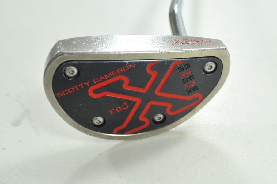 Titleist 2007 Scotty Cameron Red X3 35" Putter Right Steel # 195238