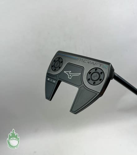 Used Right Handed Mizuno M Craft X S Six 35" Putter Steel Golf Club
