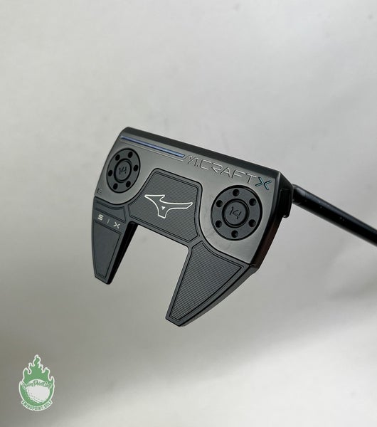 Used Right Handed Mizuno M Craft X S Six 38" Putter Steel Golf Club