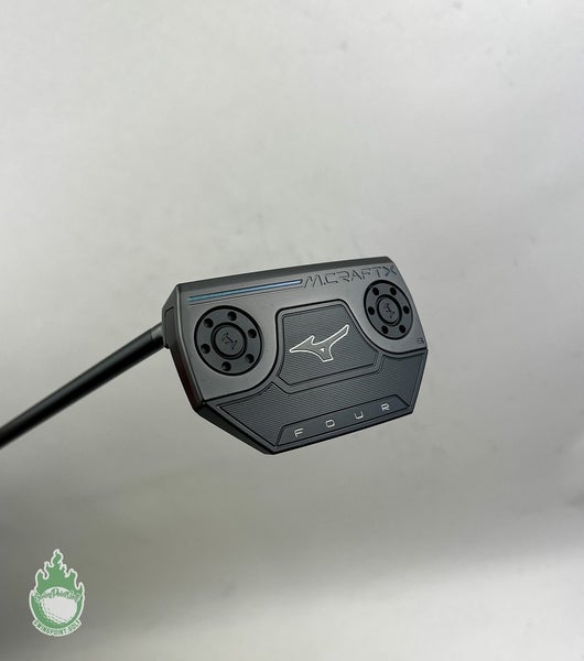 Used Left Handed Mizuno M Craft X S Four 35" Putter Steel Golf Club