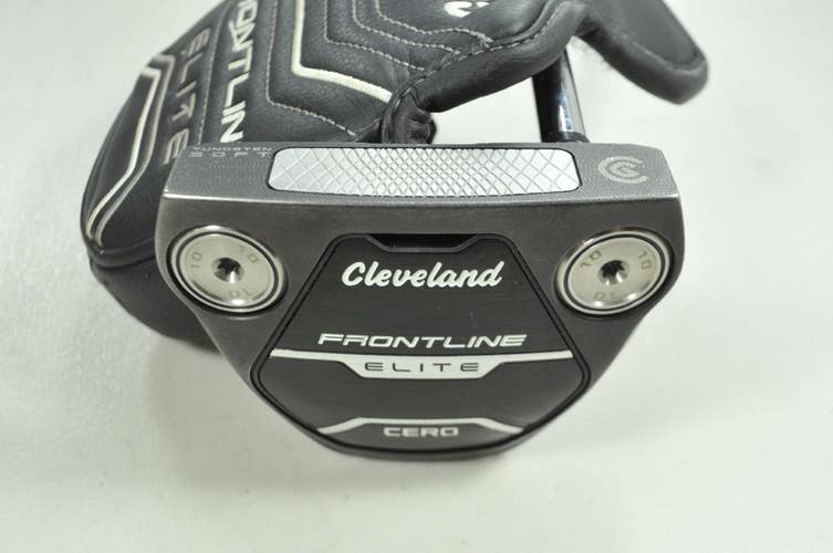 Cleveland Frontline Elite Cero Single Bend 34" Putter Right Steel # 196849